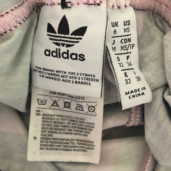 Adidas Tropical Palm Leaf Leggings - Picture 9 of 10